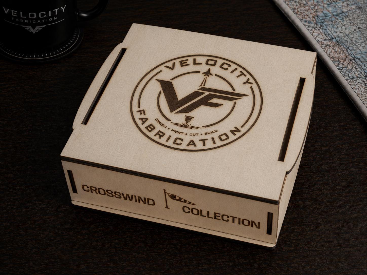 Light Aircraft Instrument Coasters - 7 Pack "The Crosswind Collection" __etsy:8137282066